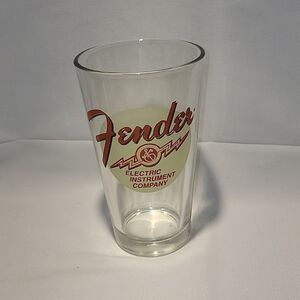 Fender pint glass